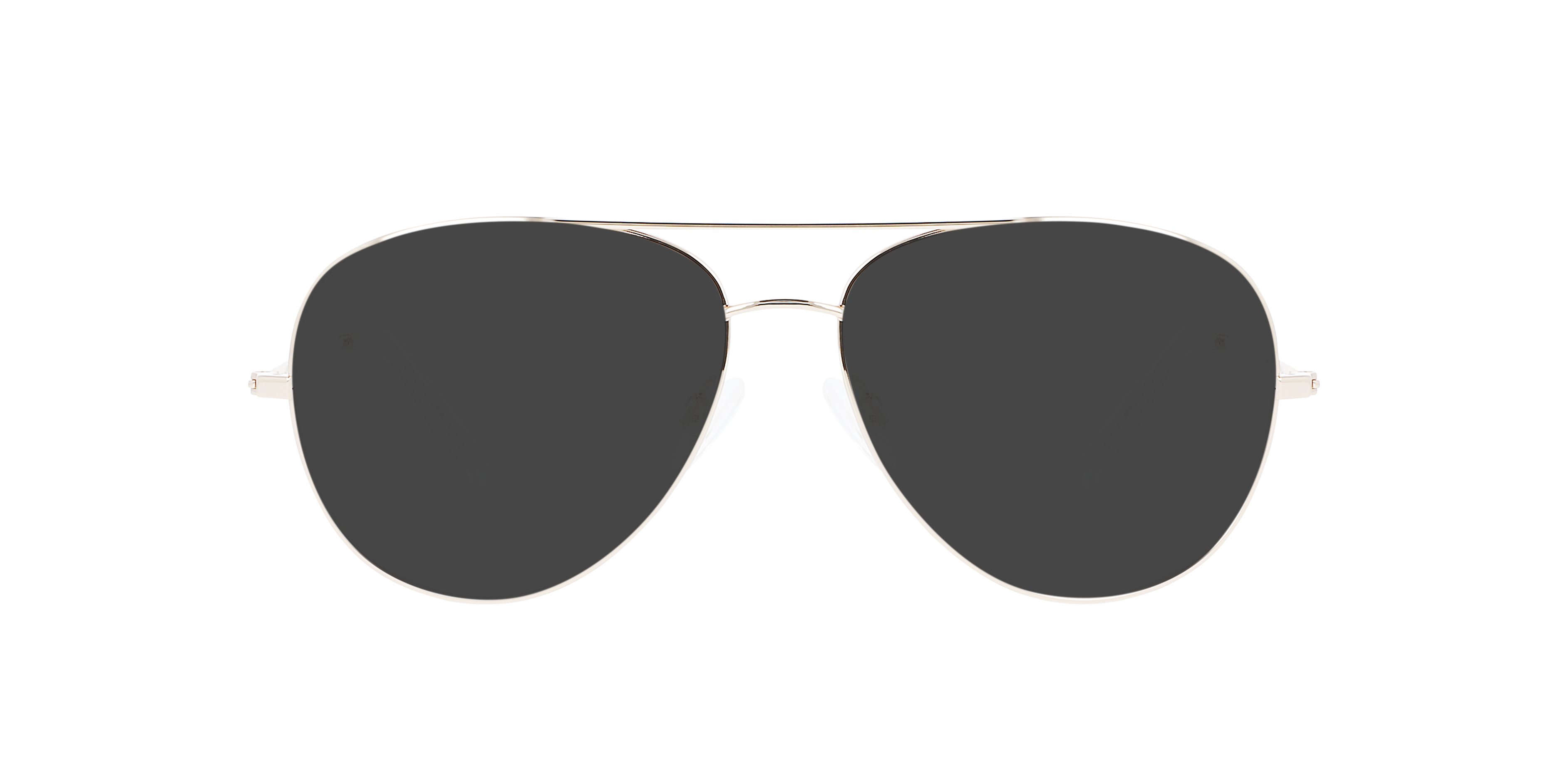 Maverick Light Gold Titanium TitaanEyeglass Frames van B24, met getinte lenzen