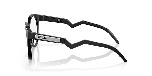 HSTN Matt Schwarz KunststoffEyeglass Frames von B24, Seitenansicht