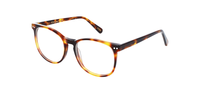 BARRON Havana Cigars AcetatEyeglass Frames von B24, Dreiviertelansicht