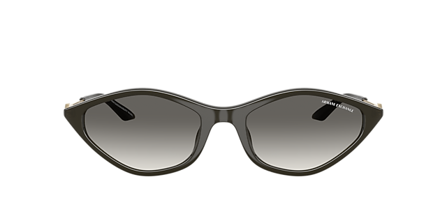 AX4152SU Opalescent Dark Grey KunststoffSunglass Frames von B24, mit getönten Gläsern