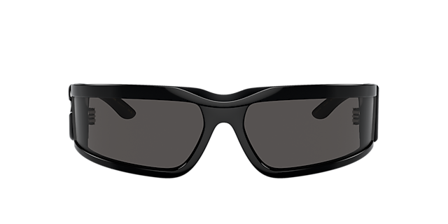 DG6198 Schwarz KunststoffSunglass Frames von B24, mit getönten Gläsern