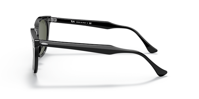 RB2298 Zwart AcetaatSunglass Frames van B24, Zijaanzicht