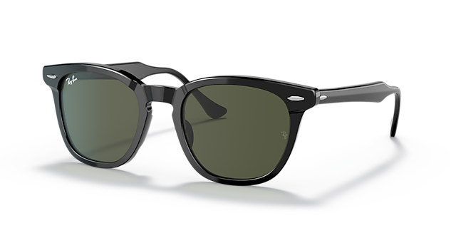 RB2298 Zwart AcetaatSunglass Frames van B24, Hoekweergave