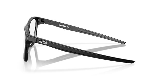 Centerboard Satijnglans zwart KunststofEyeglass Frames van B24, Zijaanzicht