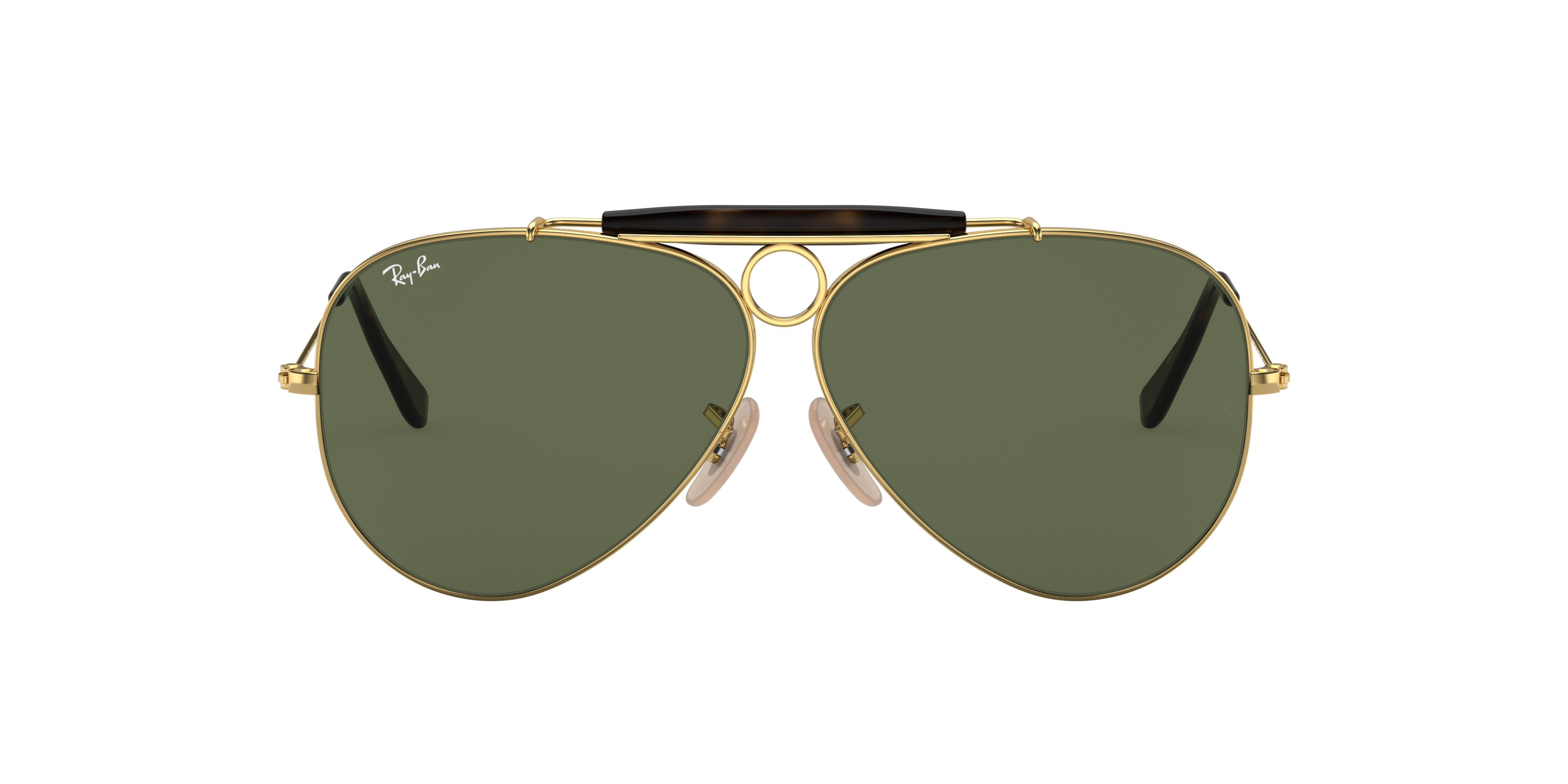 RB3138 Arista Gold MetallSunglass Frames von B24, mit getönten Gläsern
