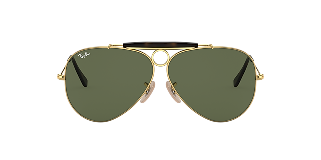 RB3138 Arista Gold MetallSunglass Frames von B24, mit getönten Gläsern