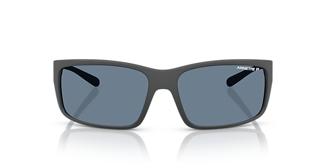 AN4242 Matte Dark Grey KunststoffSunglass Frames von B24, Vorderansicht