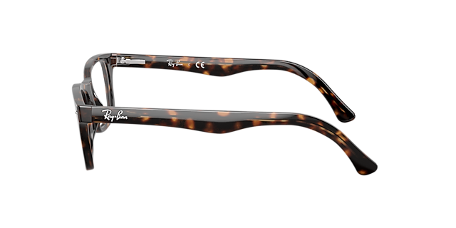 RB5228 Donker Havana AcetaatEyeglass Frames van B24, Zijaanzicht