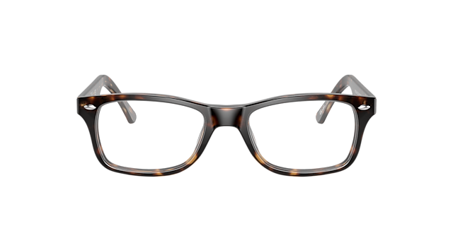 RB5228 Donker Havana AcetaatEyeglass Frames van B24, Vooraanzicht