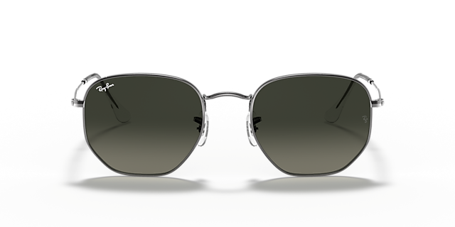 RB3548N Staalgrijs MetaalSunglass Frames van B24, Vooraanzicht