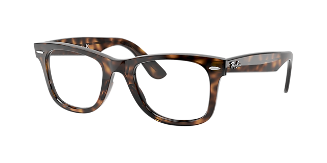 RB4340V Havana KunststoffEyeglass Frames von B24, Dreiviertelansicht
