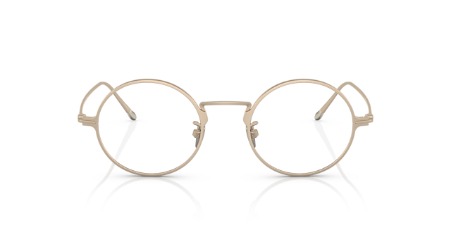 AR5125T Mat lichtgoud TitaanEyeglass Frames van B24, Vooraanzicht