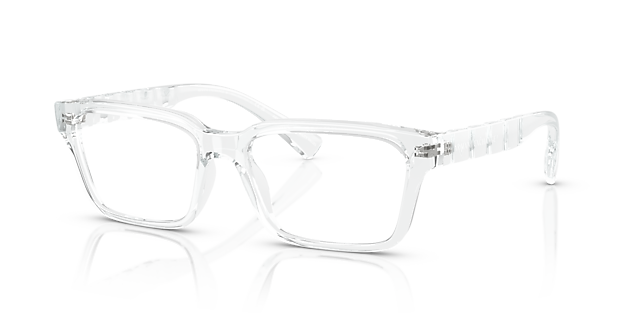 AX3116 Glanzend Kristal KunststofEyeglass Frames van B24, Hoekweergave