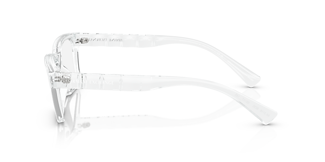 AX3116 Glanzend Kristal KunststofEyeglass Frames van B24, Zijaanzicht