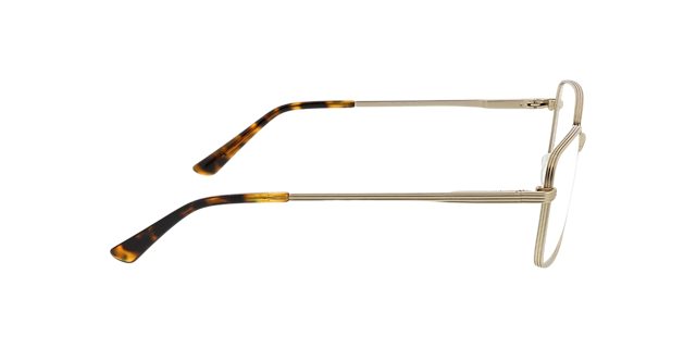 Harry Hellgold matt MetallEyeglass Frames von B24, Seitenansicht