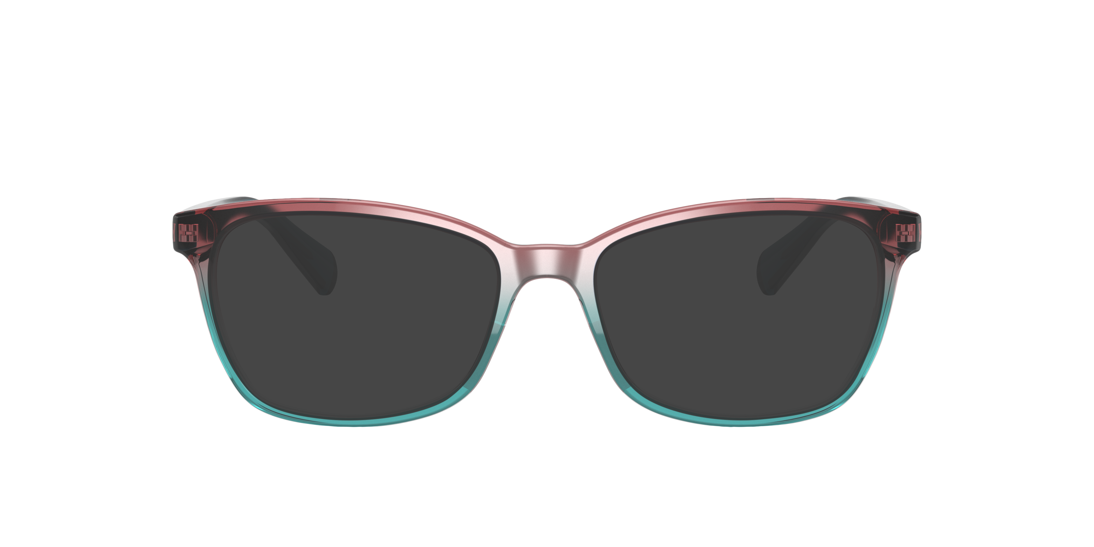 RB5362 Burgunder & Weiß & Blau AcetatEyeglass Frames von B24, mit getönten Gläsern