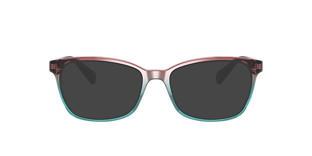 RB5362 Burgunder & Weiß & Blau AcetatEyeglass Frames von B24, mit getönten Gläsern