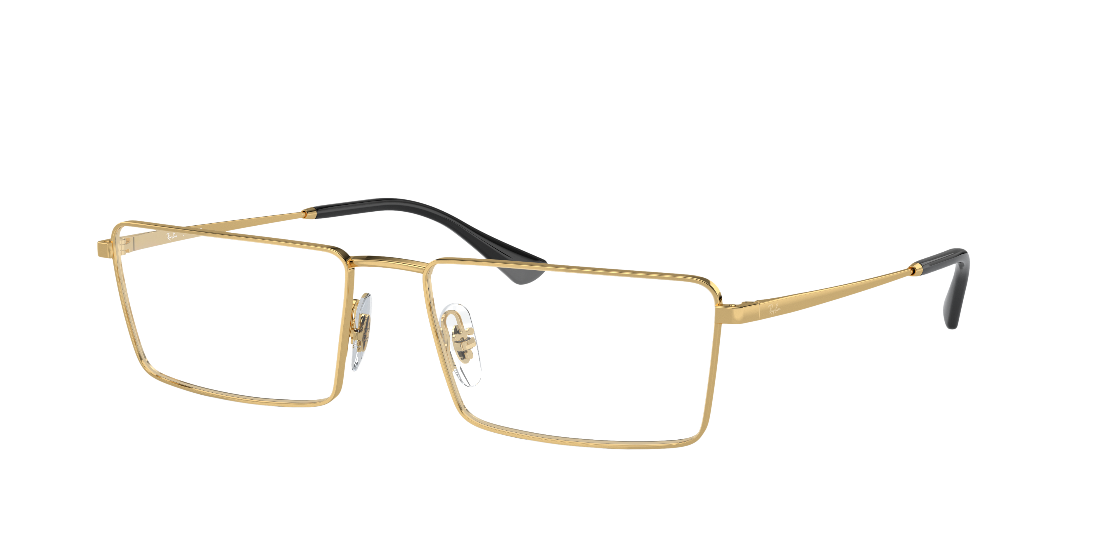 RB6541 Arista goud MetaalEyeglass Frames van B24, Hoekweergave