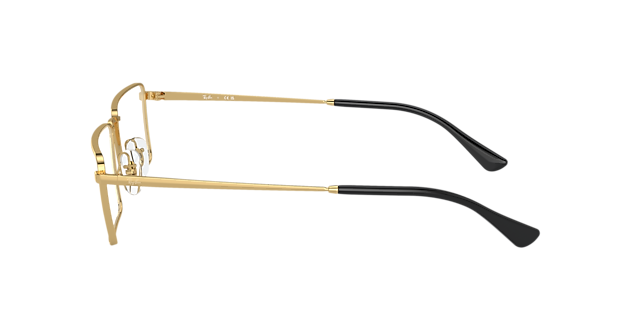 RB6541 Arista goud MetaalEyeglass Frames van B24, Zijaanzicht