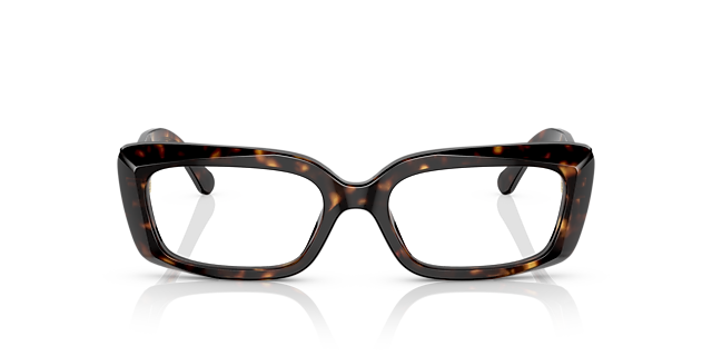 VO5441 Donker Havana AcetaatEyeglass Frames van B24, Vooraanzicht