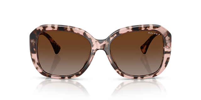RA5321U Shiny Rose Havana AcetatSunglass Frames von B24, Vorderansicht