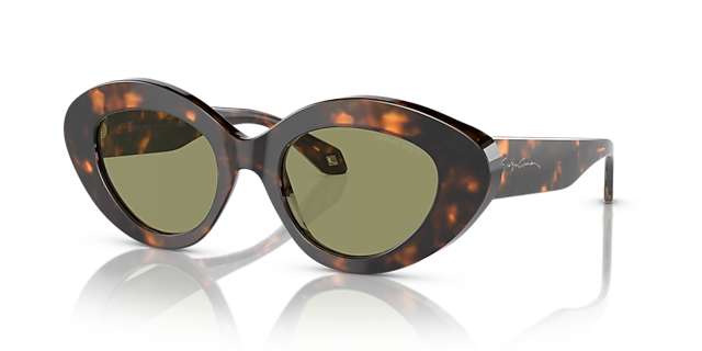 AR8188 Honey Havana AcetatSunglass Frames von B24, Dreiviertelansicht