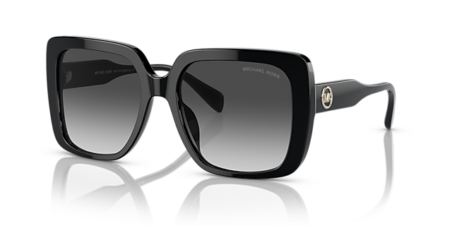 MK2183U Schwarz AcetatSunglass Frames von B24, Dreiviertelansicht