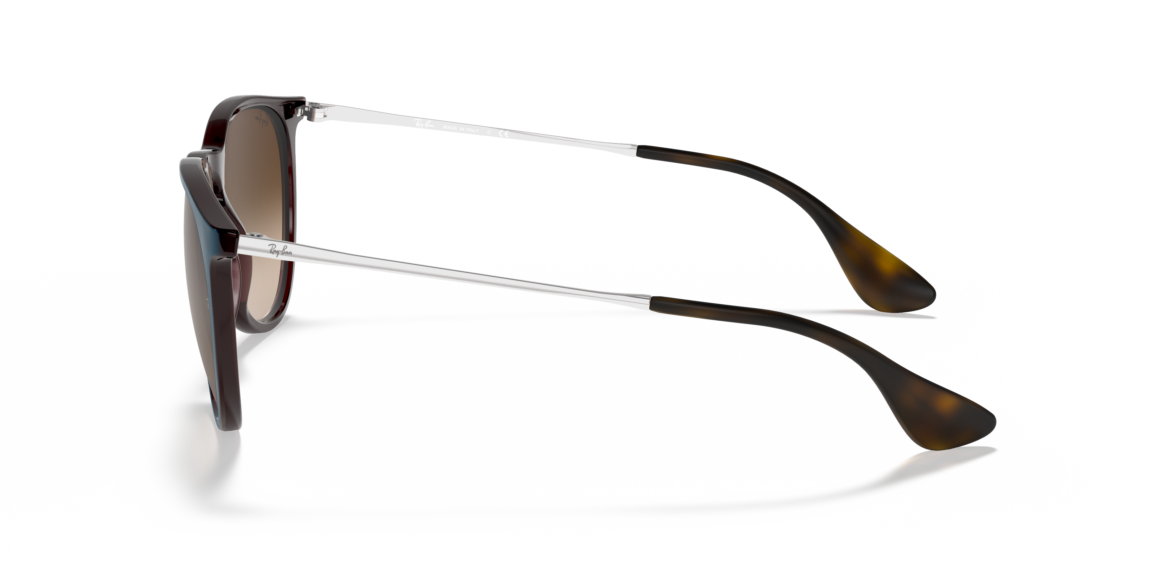 Erika Classic Blau KunststoffSunglass Frames von B24, Seitenansicht