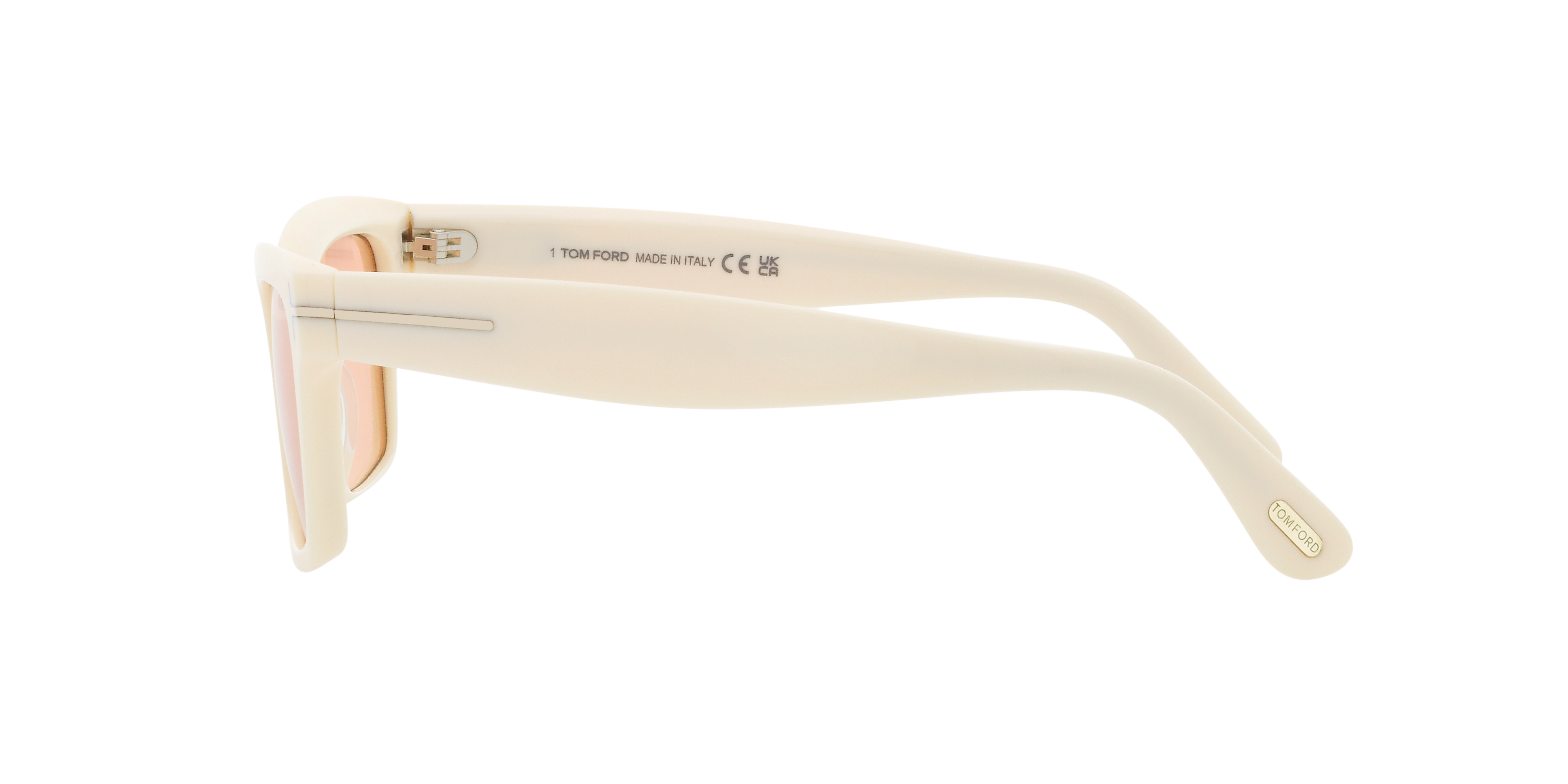 Mikel Ivory AcetatSunglass Frames von B24, Seitenansicht