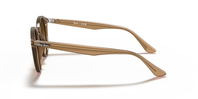 RB2180 Hellbraun KunststoffSunglass Frames von B24, Seitenansicht