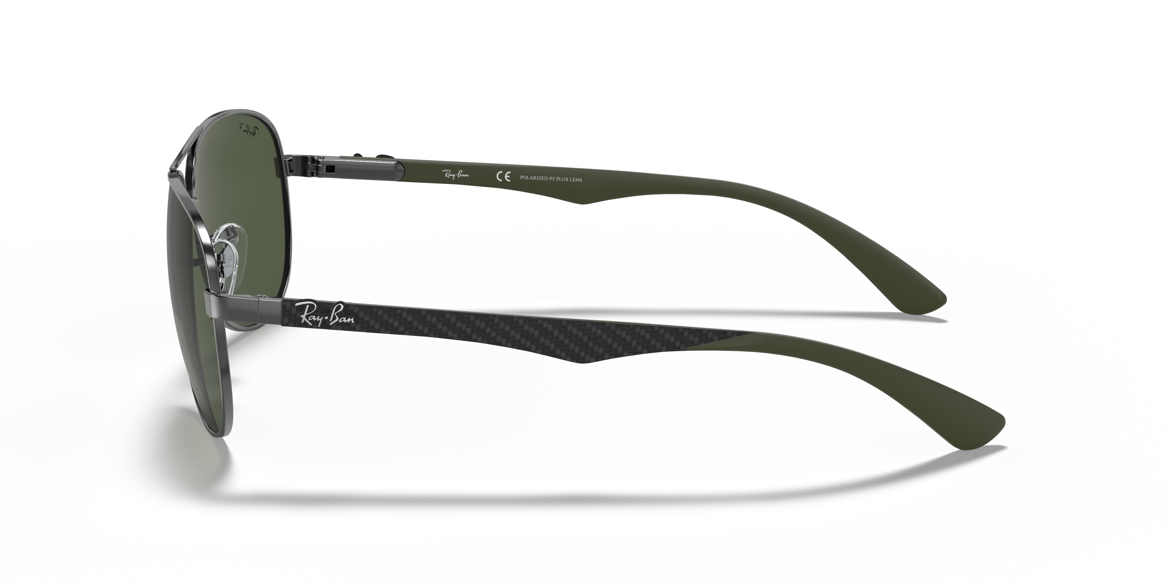 RB8313 Gunmetal MetallSunglass Frames von B24, Seitenansicht