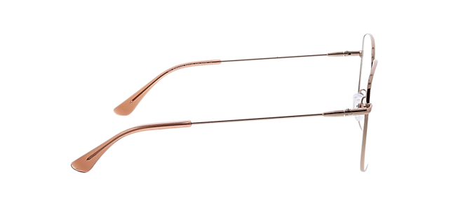 Schwerin Roségold MetallEyeglass Frames von B24, Seitenansicht
