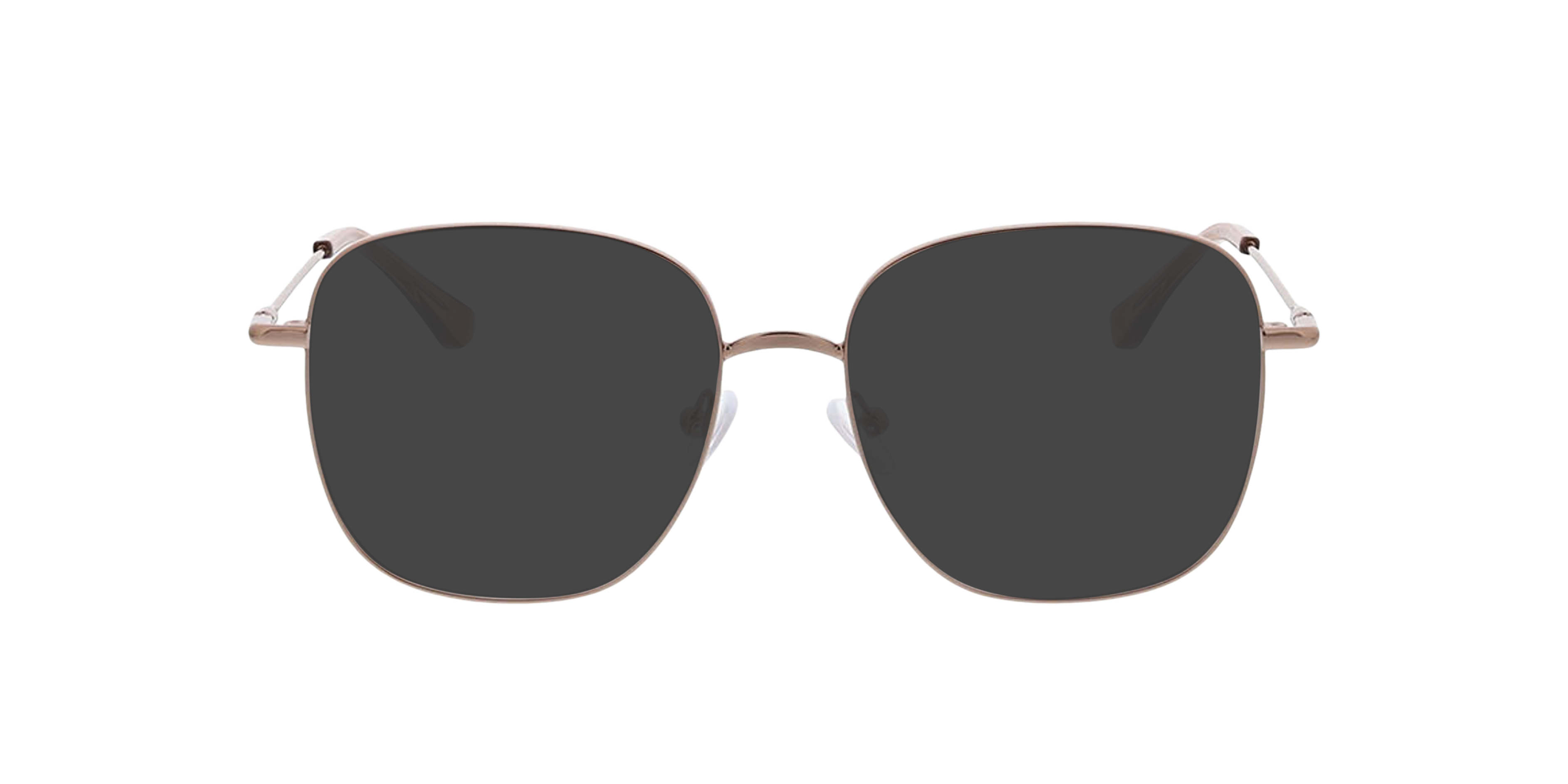 Schwerin Roségold MetallEyeglass Frames von B24, mit getönten Gläsern