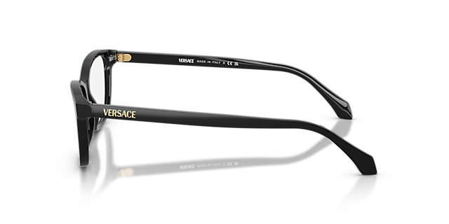 VE3375 Schwarz AcetatEyeglass Frames von B24, Seitenansicht