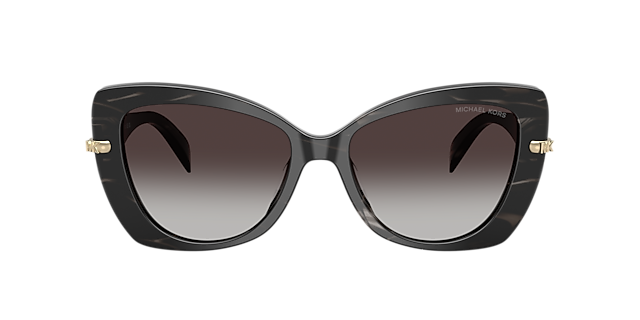 MK2258U Schwarzes Horn AcetatSunglass Frames von B24, mit getönten Gläsern