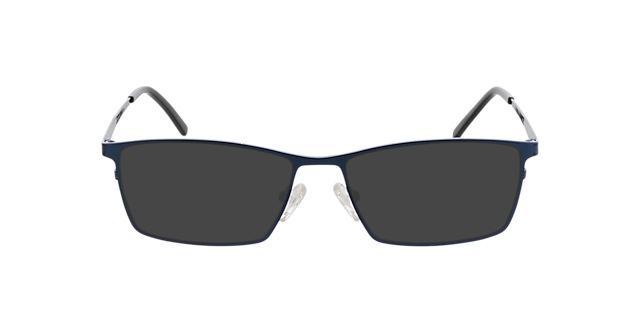 Prag Blauw TitaanEyeglass Frames van B24, met getinte lenzen