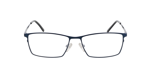 Prag Blauw TitaanEyeglass Frames van B24, Vooraanzicht