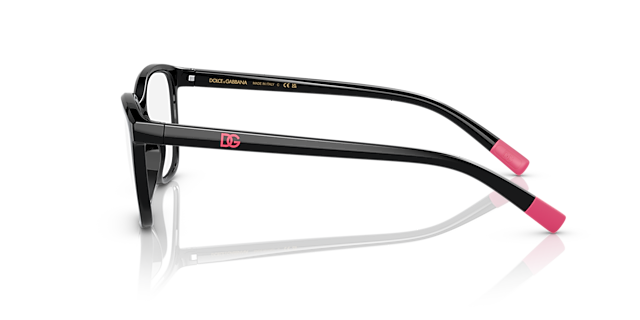 DG5092 Zwart KunststofEyeglass Frames van B24, Zijaanzicht