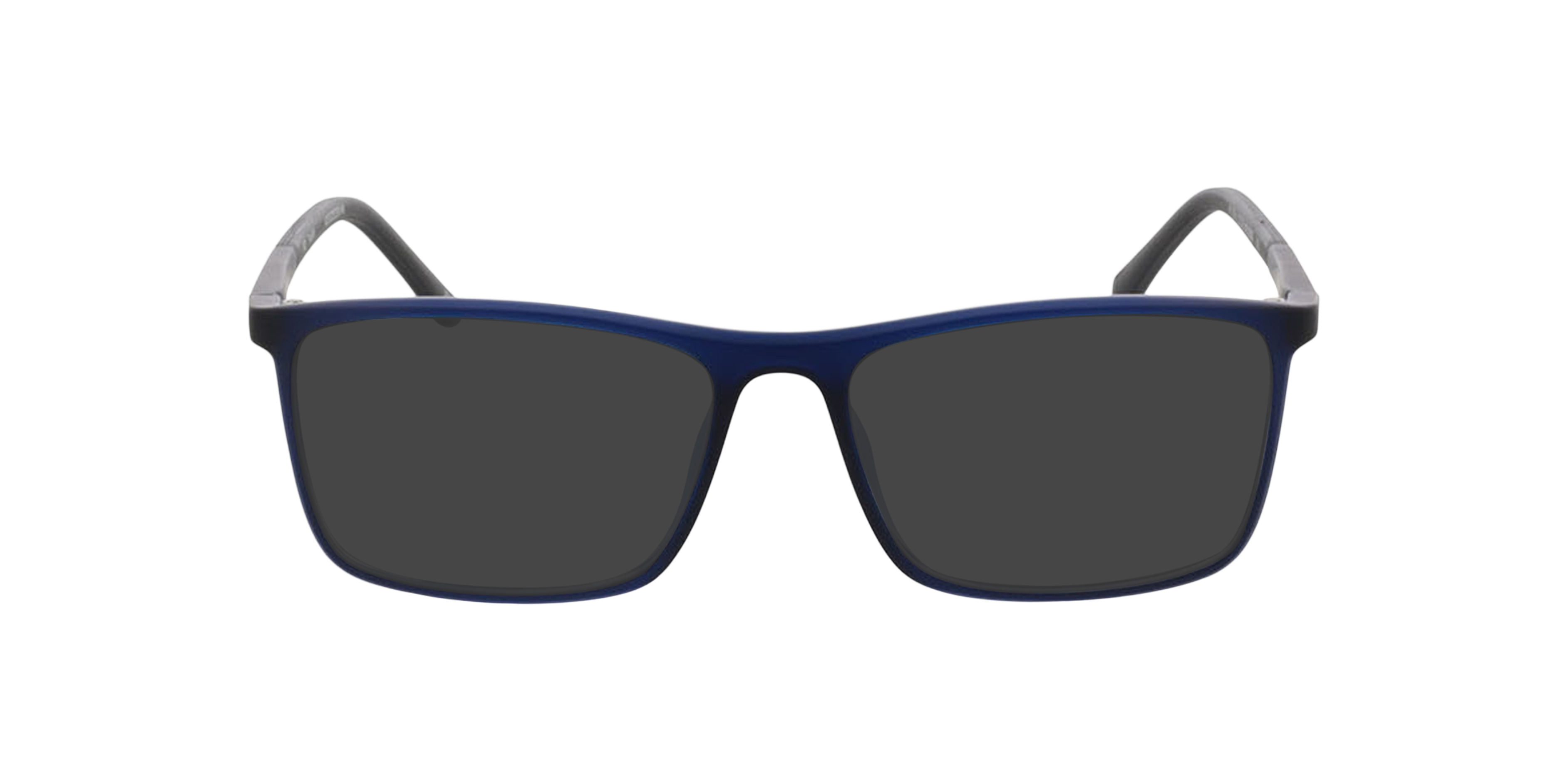 Foxhill Blauw kristal zwart KunststofEyeglass Frames van B24, met getinte lenzen