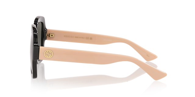 GG1337S Zwart KunststofSunglass Frames van B24, Zijaanzicht