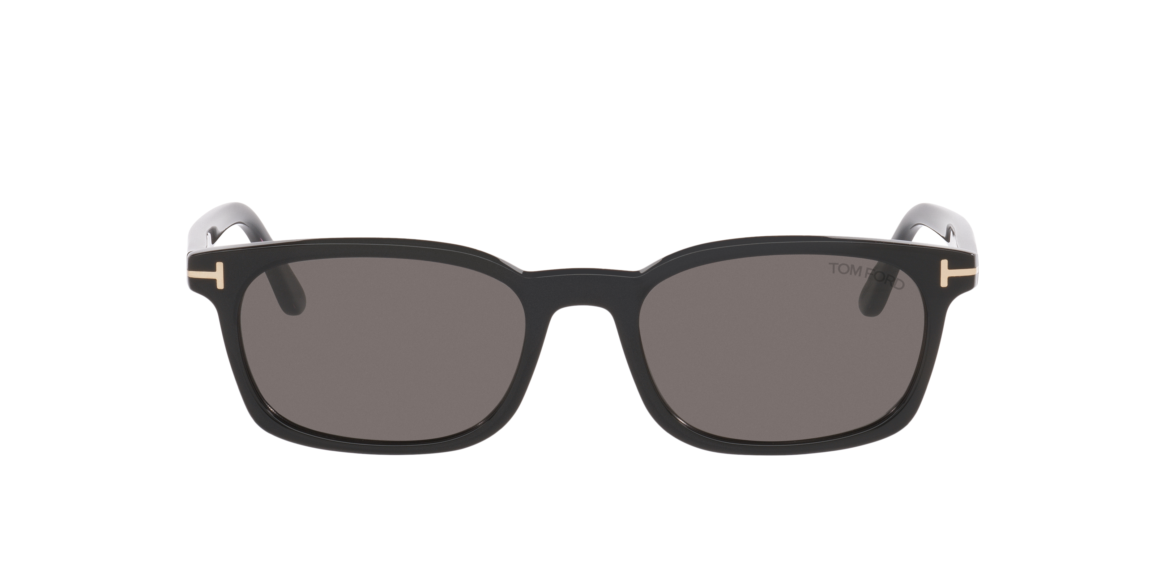 Miles-02 Glänzendes Schwarz AcetatSunglass Frames von B24, mit getönten Gläsern