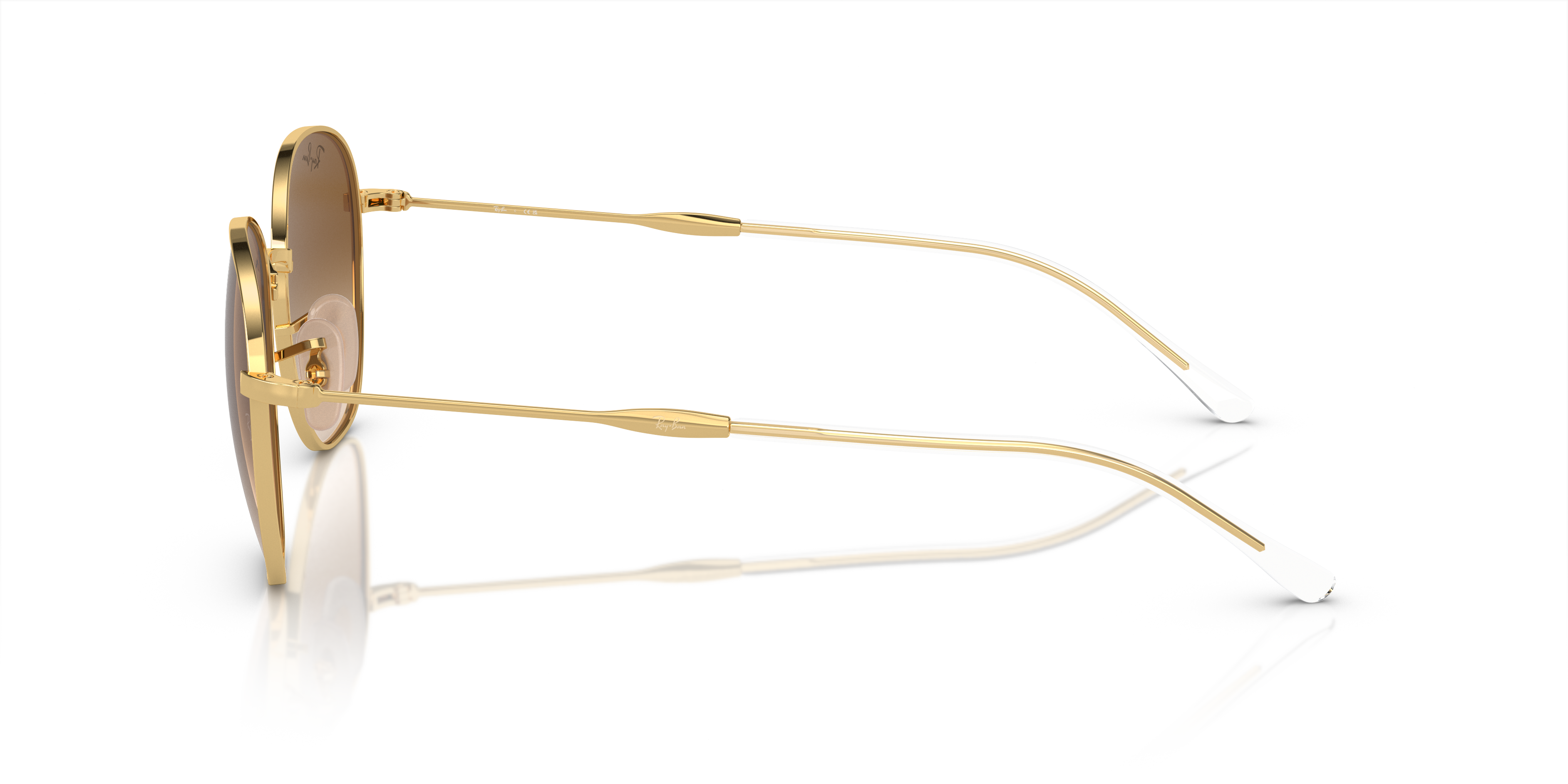 RB3809 Arista goud MetaalSunglass Frames van B24, Zijaanzicht