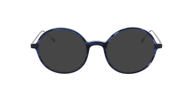 Edison Blue Horn  &  Matt Gun AcetatEyeglass Frames von B24, mit getönten Gläsern