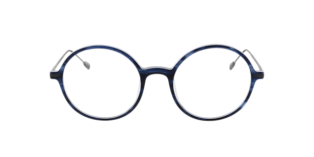 Edison Blue Horn  &  Matt Gun AcetatEyeglass Frames von B24, Vorderansicht