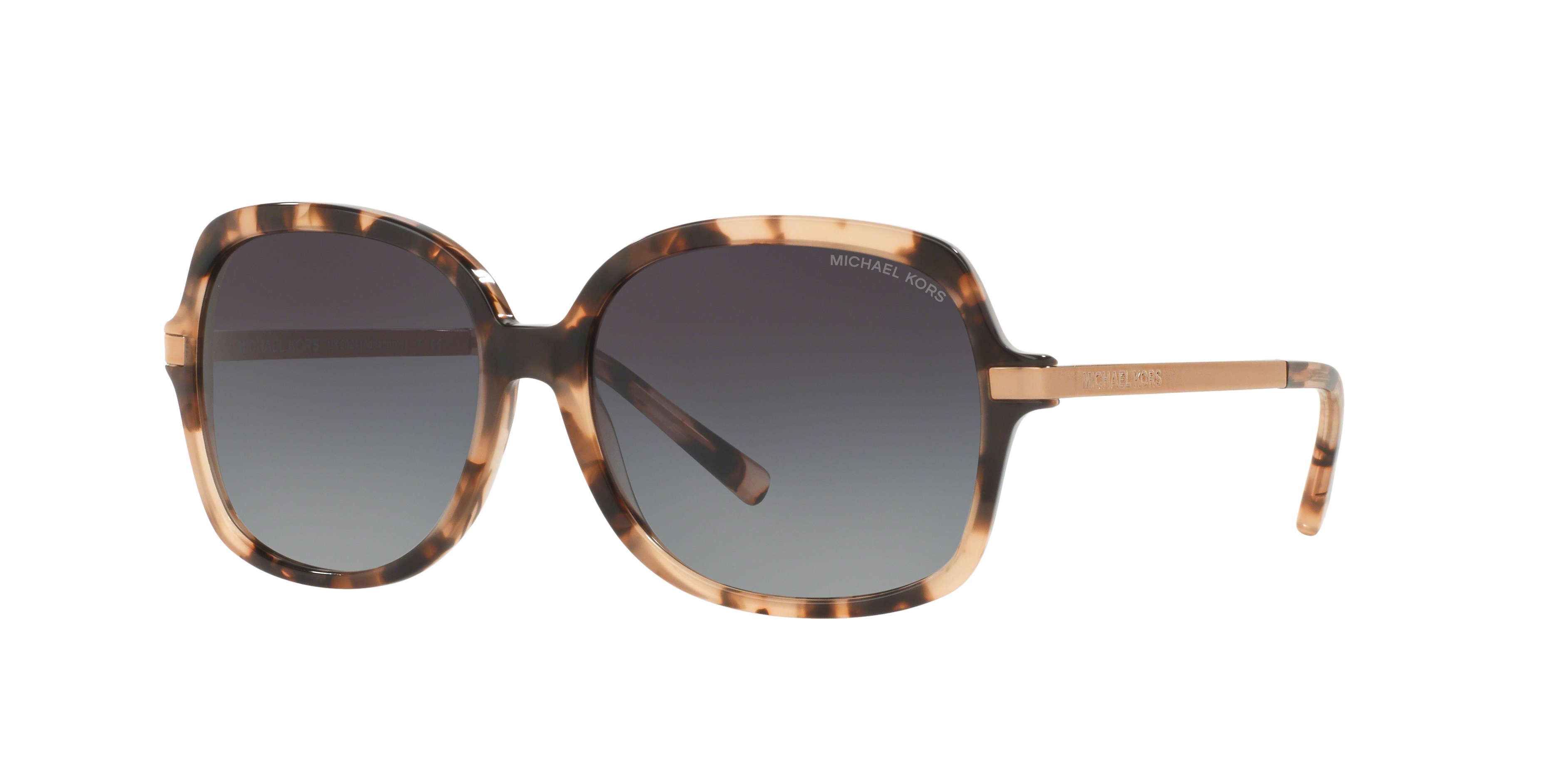 MK2024 Pink Tortoise AcetatSunglass Frames von B24, Dreiviertelansicht