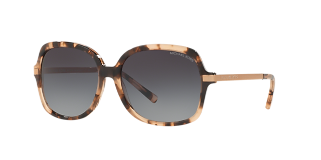 MK2024 Roze tortoise AcetaatSunglass Frames van B24, Hoekweergave