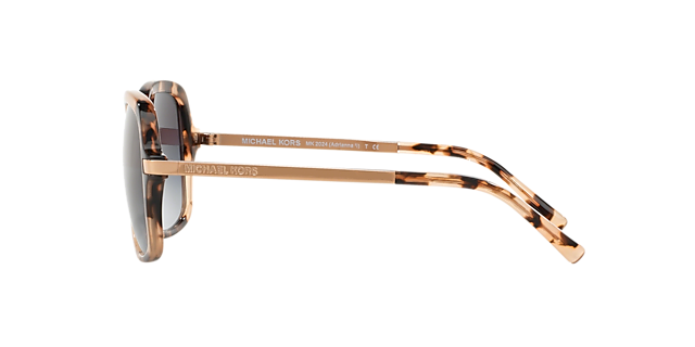 MK2024 Roze tortoise AcetaatSunglass Frames van B24, Zijaanzicht