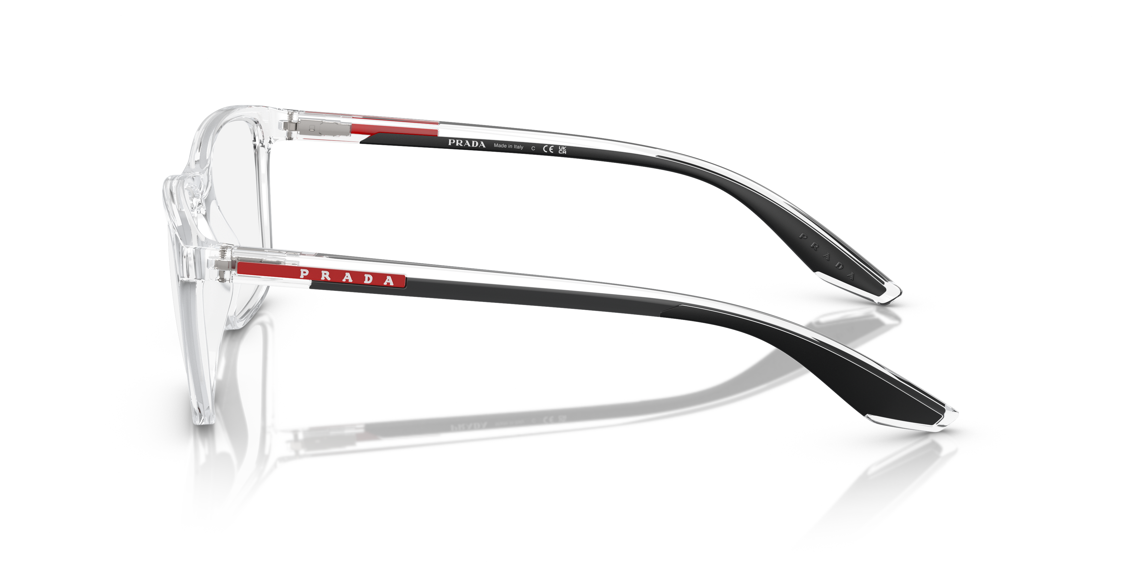 PS 01QV Kristall KunststoffEyeglass Frames von B24, Seitenansicht