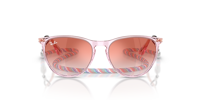 RB9060S Transparant violet KunststofSunglass Frames van B24, Vooraanzicht