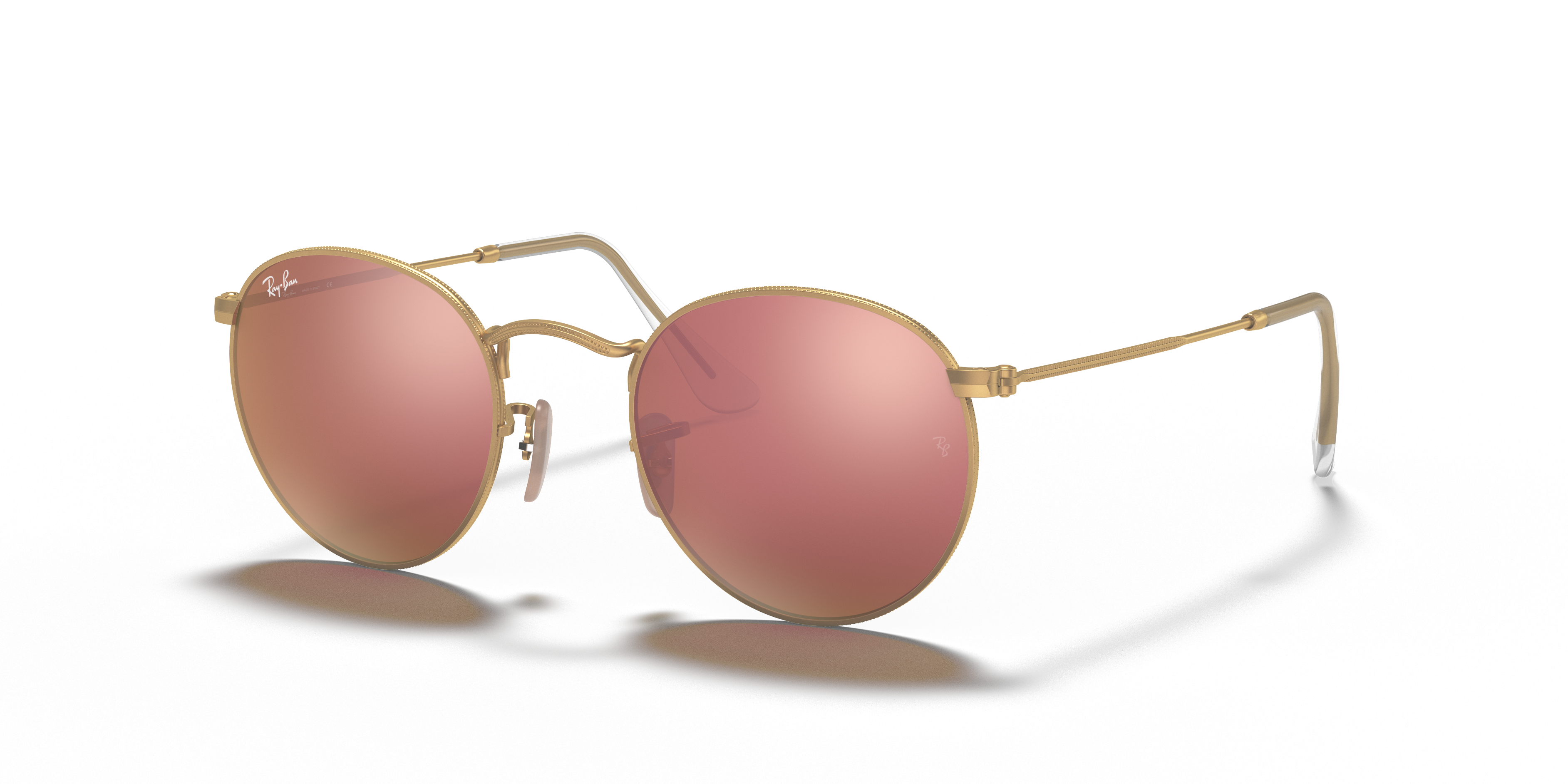 RB3447 Goud MetaalSunglass Frames van B24, Hoekweergave